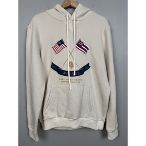 Civil Regime Darc Sport Ohana 2020 Hoodie 204 Wolves Flag Embroidered Pullover M